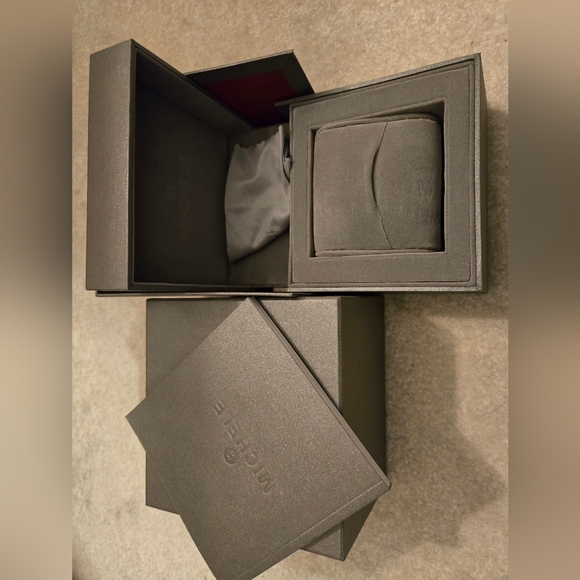 Michele Mini URBAN Diamond Watch with Extra Strap - Picture 6 of 6